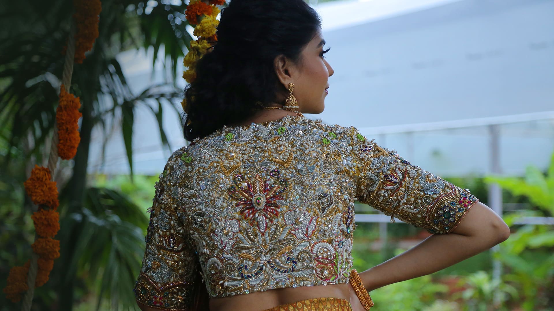 Christian bridal white gowns Tamil Nadu